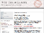 Site internet Europe for 911 truth