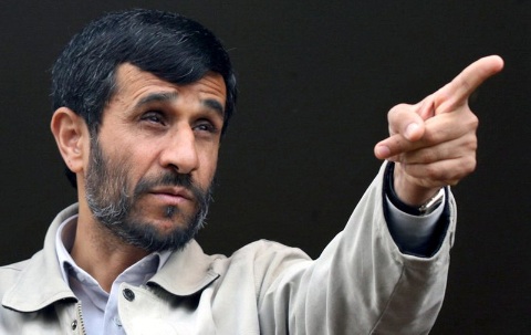 Le Président iranien Mahmoud Ahmadinejad