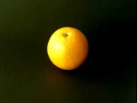 Vidéo This is an orange (visual identification)
