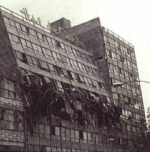 Immeuble détruit par une cause inconnue