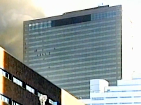 Tour 7 du World Trade Center juste avant son effondrement