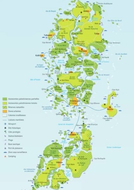 Carte des Territoires Palestiniens (Monde Diplomatique)